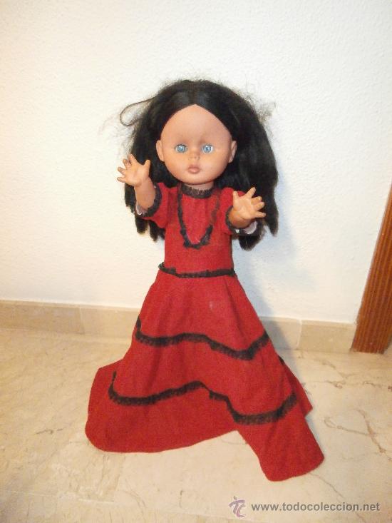 Mu&ntilde;ecas modernas: ANTIGUA MU&Ntilde;ECA D 50 CMS, ARG ( ARGENTINA ) - Foto 1