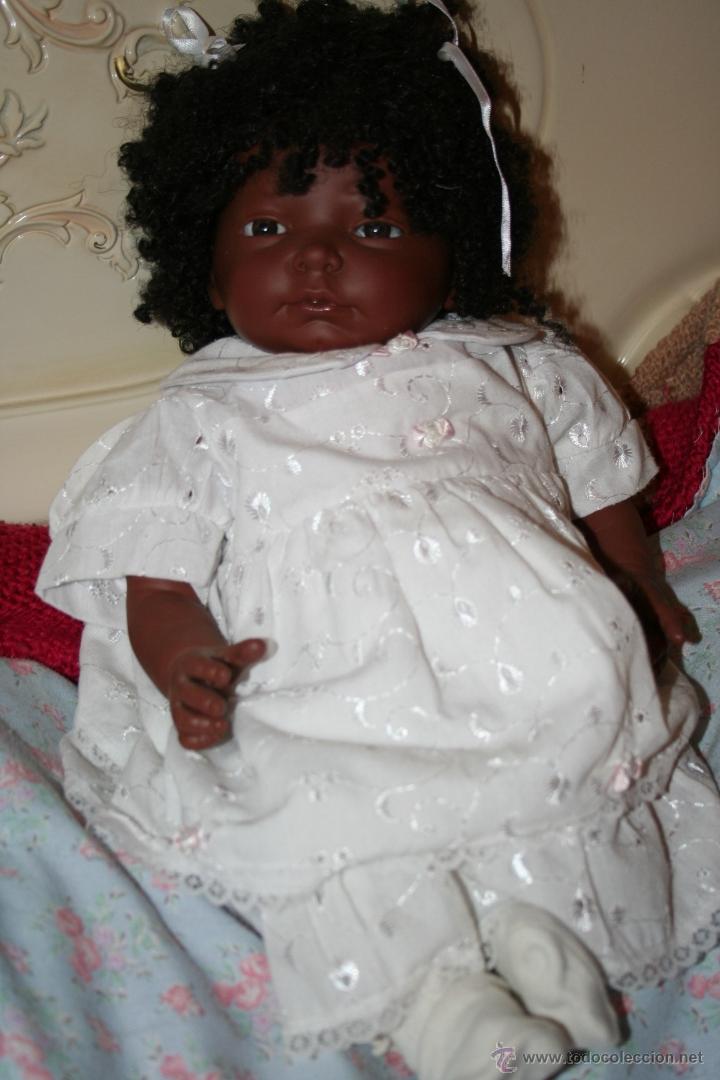 Mu&ntilde;ecas modernas: mu&ntilde;eca mu&ntilde;eco negrito negro - Foto 3