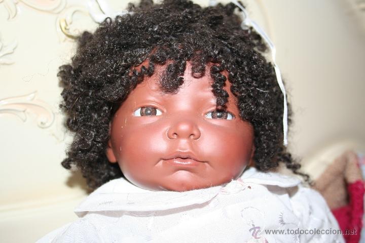 Mu&ntilde;ecas modernas: mu&ntilde;eca mu&ntilde;eco negrito negro - Foto 4