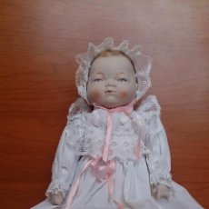 Muñecas Modernas: ANTIGUA REPLICA BISQUE BABY ( TALLA 15 ) MADE IN JAPAN .. Lote 41182595