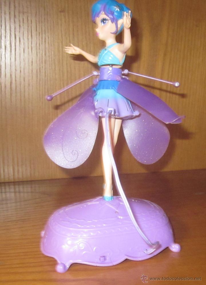 Mu&ntilde;ecas modernas: FLUTTERBYE,HADA VOLADORA,FLYING FAIRIES SPIN MASTER,FUNCIONANDO - Foto 2