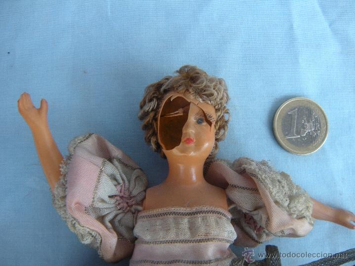 Mu&ntilde;ecas modernas: ANTIGUA MU&Ntilde;ECA DE CELULOIDE VESTIDA . - Foto 3