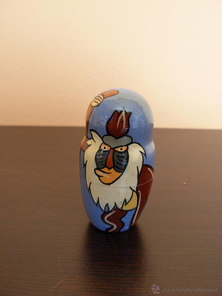 Mu&ntilde;ecas modernas: Matrioska o mu&ntilde;eca rusa de El rey le&oacute;n - Foto 5