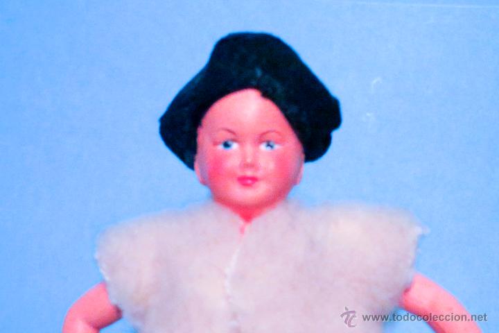 Mu&ntilde;ecas modernas: Mu&ntilde;eco pastor campesino 12 cm - Foto 1