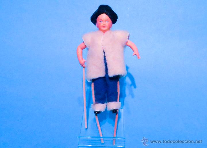 Mu&ntilde;ecas modernas: Mu&ntilde;eco pastor campesino 12 cm - Foto 2