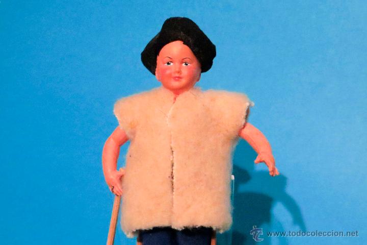 Mu&ntilde;ecas modernas: Mu&ntilde;eco pastor campesino 12 cm - Foto 4