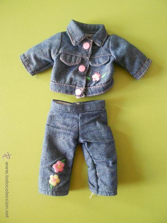 Mu&ntilde;ecas modernas: conjunto vaquero para mu&ntilde;eca Aimantine - Foto 1