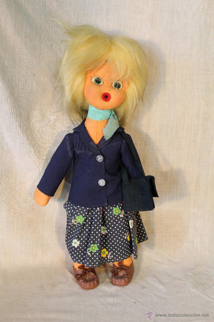 Mu&ntilde;ecas modernas: mu&ntilde;eca de trapo - Foto 1