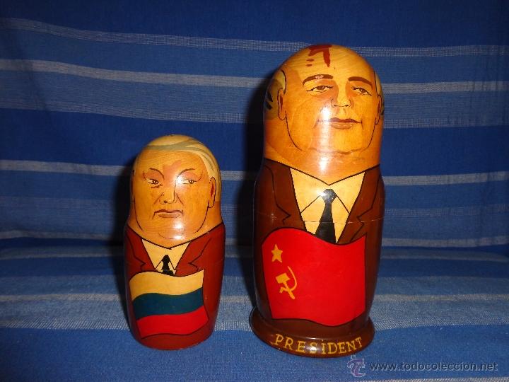 Mu&ntilde;ecas modernas: JUEGO DOS MATRIOSKAS RUSAS, 111-1 - Foto 1