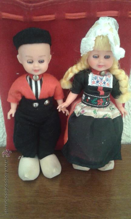 Mu&ntilde;ecas modernas: PAREJA DE MU&Ntilde;ECOS HOLANDESES - Foto 1