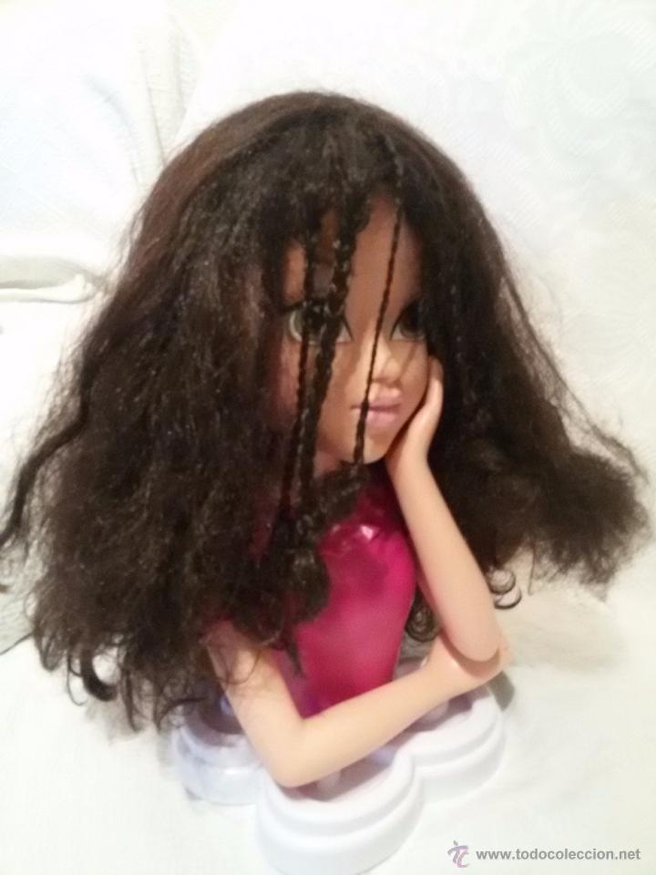 Mu&ntilde;ecas modernas: CABEZA BUSTO PARA PEINAR - Foto 6