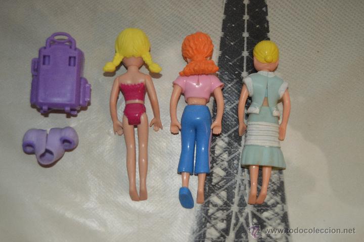Mu&ntilde;ecas modernas: lote de 3 mu&ntilde;ecas polly pocket - Foto 2