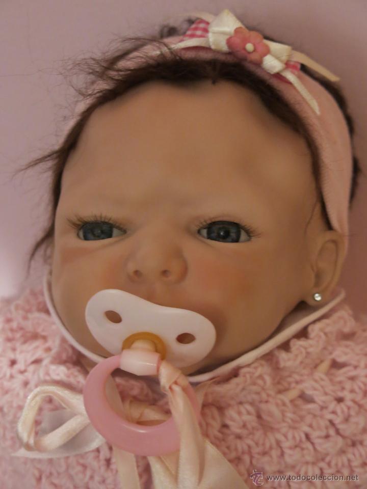Mu&ntilde;ecas modernas: ANNIE, MU&Ntilde;ECA REBORN, MOLDE DE SHEILA MICHAEL, NUMERADA Y LIMITADA - Foto 4