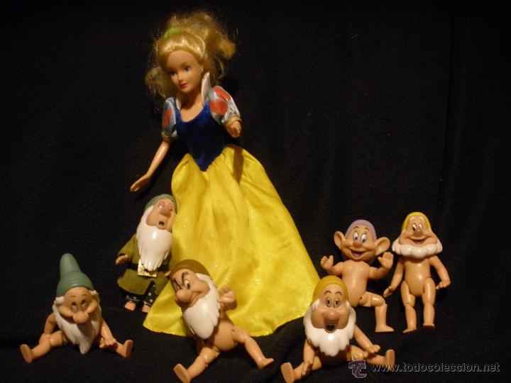 Mu&ntilde;ecas modernas: LOTE , ENANITOS y BLANCANIEVES, SIMBA ,DISNEY - Foto 1