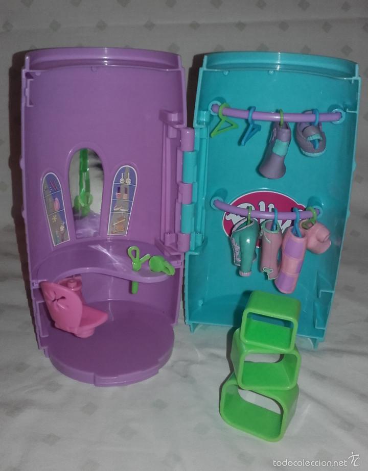 Mu&ntilde;ecas modernas: CAJA TOCADOR DE POLLY POCKET CON ACCESORIOS EDICION DE KELLOGGS KELLOGS - Foto 1
