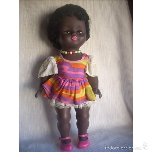 Mu&ntilde;ecas modernas: Mu&ntilde;eca negra, francesa, posiblemente Bella - Foto 3