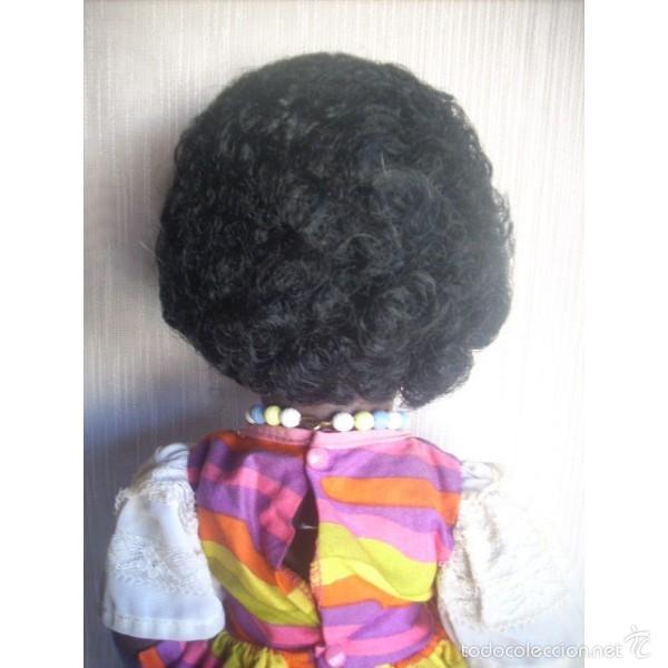 Mu&ntilde;ecas modernas: Mu&ntilde;eca negra, francesa, posiblemente Bella - Foto 5