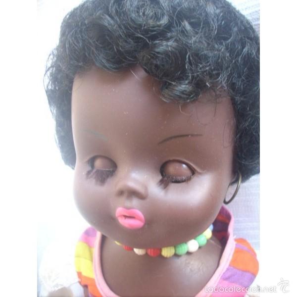 Mu&ntilde;ecas modernas: Mu&ntilde;eca negra, francesa, posiblemente Bella - Foto 9
