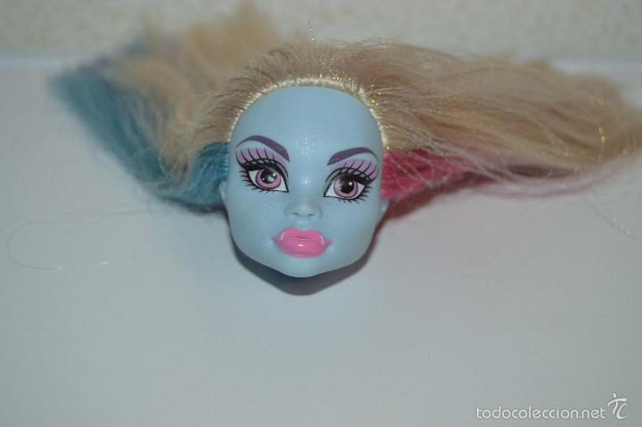 Mu&ntilde;ecas modernas: cabeza de mu&ntilde;eca monster high abbey - Foto 1