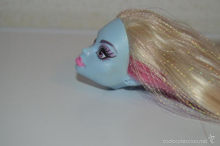 Mu&ntilde;ecas modernas: cabeza de mu&ntilde;eca monster high abbey - Foto 3