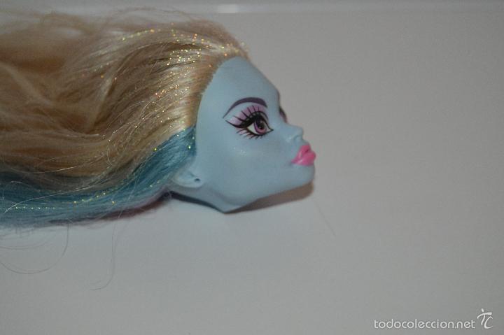 Mu&ntilde;ecas modernas: cabeza de mu&ntilde;eca monster high abbey - Foto 4