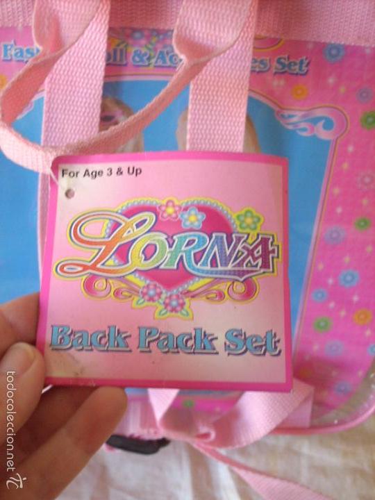 Mu&ntilde;ecas modernas: Mu&ntilde;eca Lorna Back Pack Set, nueva - Foto 3