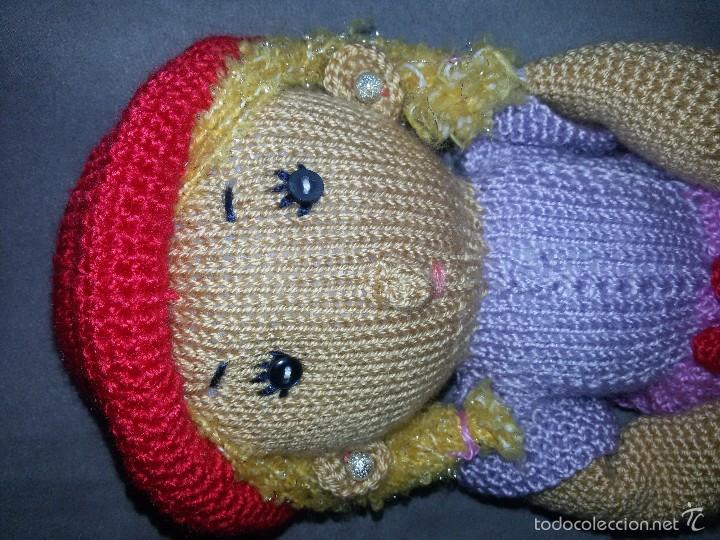 Mu&ntilde;ecas modernas: MU&Ntilde;ECA ARTESANAL-TODA DE TRAPO - Foto 4