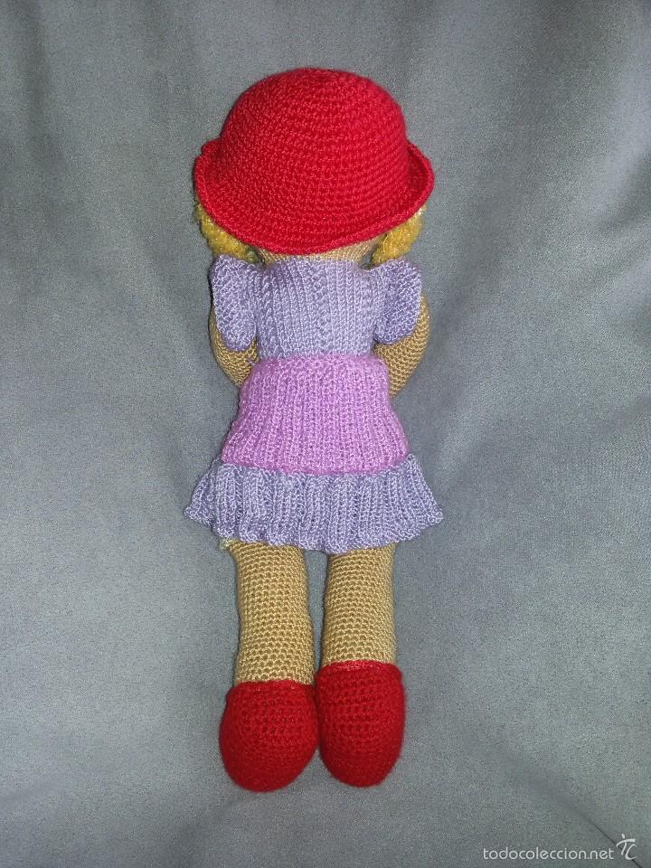 Mu&ntilde;ecas modernas: MU&Ntilde;ECA ARTESANAL-TODA DE TRAPO - Foto 6