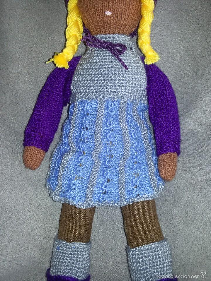 Mu&ntilde;ecas modernas: MU&Ntilde;ECA DE TRAPO-ARTESANAL - Foto 5