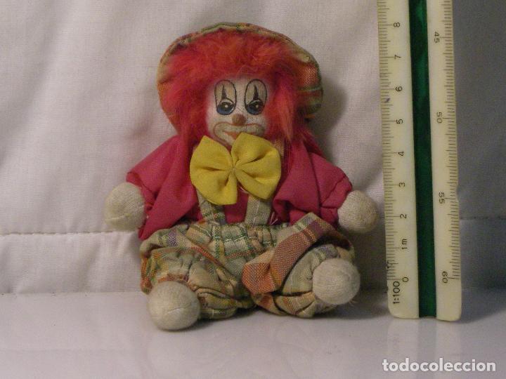 Mu&ntilde;ecas modernas: ANTIGUO Y SINGULAR PAYASO DE COMPOSICI&Oacute;N MIXTA - Foto 2