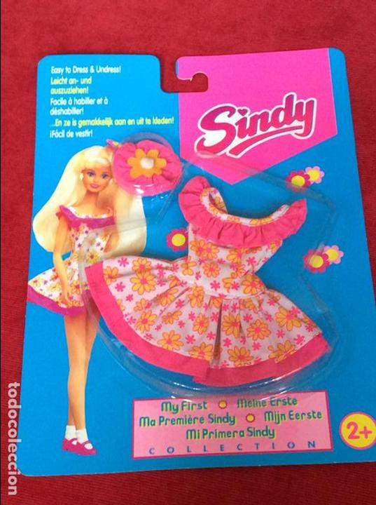 Mu&ntilde;ecas modernas: Vestido Mi Primera Sindy Hasbro 1994 - Foto 1