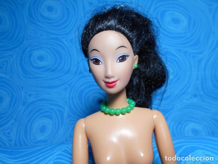 Mu&ntilde;ecas modernas: PRINCESA BARBIE MULAN DE DISNEY , - Foto 3