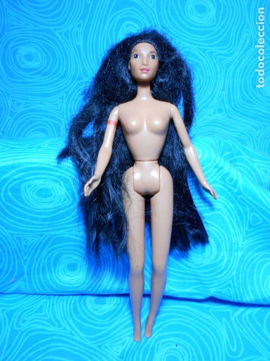 Mu&ntilde;ecas modernas: PRINCESA BARBIE POCAHONTAS DE DISNEY - Foto 2