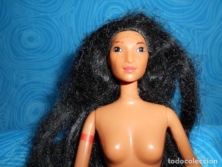 Mu&ntilde;ecas modernas: PRINCESA BARBIE POCAHONTAS DE DISNEY - Foto 12