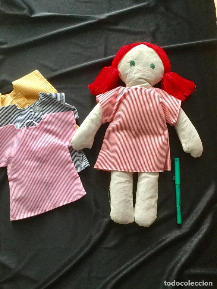 Mu&ntilde;ecas modernas: Mu&ntilde;eca de trapo A&ntilde;os 70 - Foto 1
