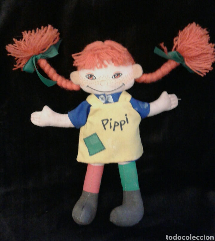 Mu&ntilde;ecas modernas: Mu&ntilde;eca de tela Pippi - Foto 1