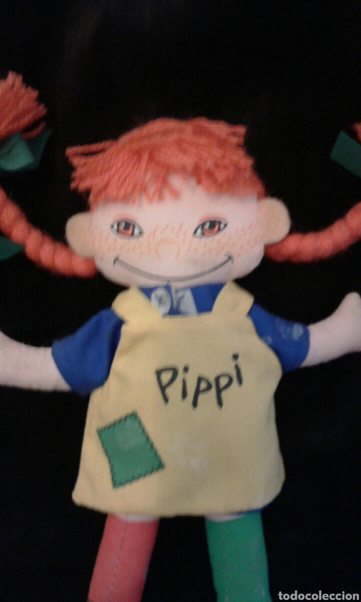 Mu&ntilde;ecas modernas: Mu&ntilde;eca de tela Pippi - Foto 2