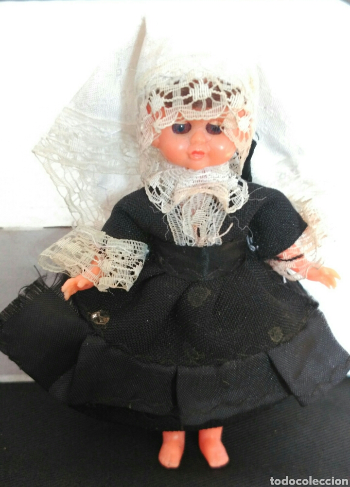 Mu&ntilde;ecas modernas: PRECIOSA MU&Ntilde;ECA DE CELULOIDE. OJOS MOVIBLES - Foto 1