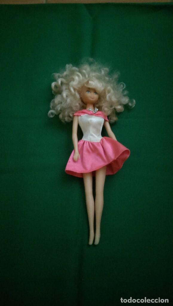 Mu&ntilde;ecas modernas: MU&Ntilde;ECA VESTIDO BLANCO Y ROSA - Foto 1