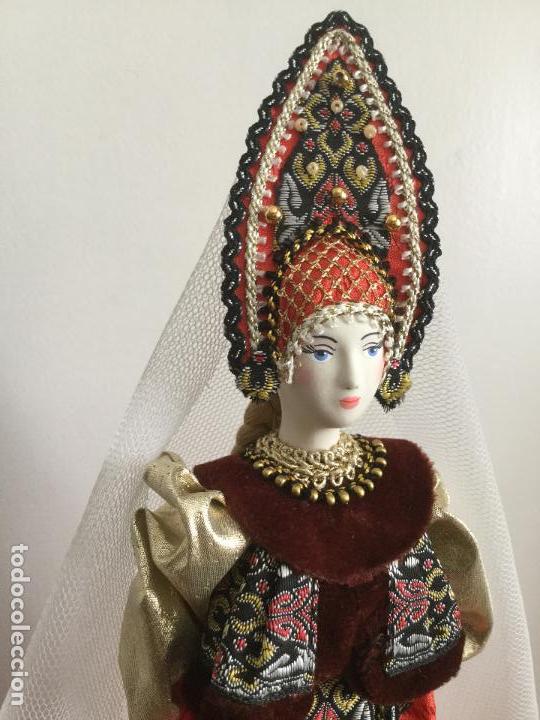 Mu&ntilde;ecas modernas: PRECIOSA MU&Ntilde;ECA RUSA DE PORCELANA DE BISCUIT - Foto 3
