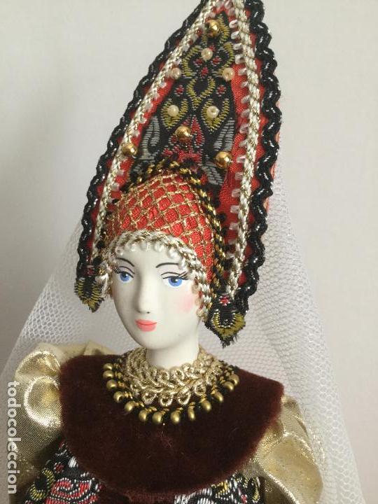 Mu&ntilde;ecas modernas: PRECIOSA MU&Ntilde;ECA RUSA DE PORCELANA DE BISCUIT - Foto 5