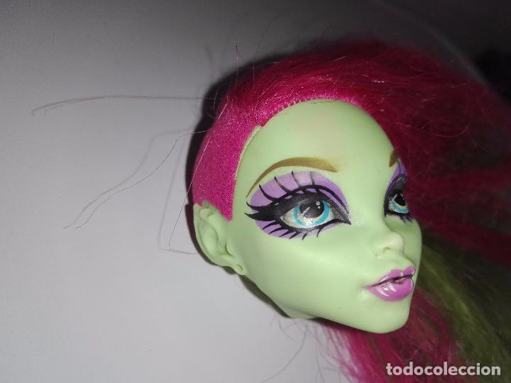 Mu&ntilde;ecas modernas: cabeza de mu&ntilde;eca monster high venus cn1 - Foto 3