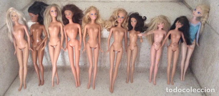Mu&ntilde;ecas modernas: LOTE 10 MU&Ntilde;ECAS MATTEL. - Foto 1