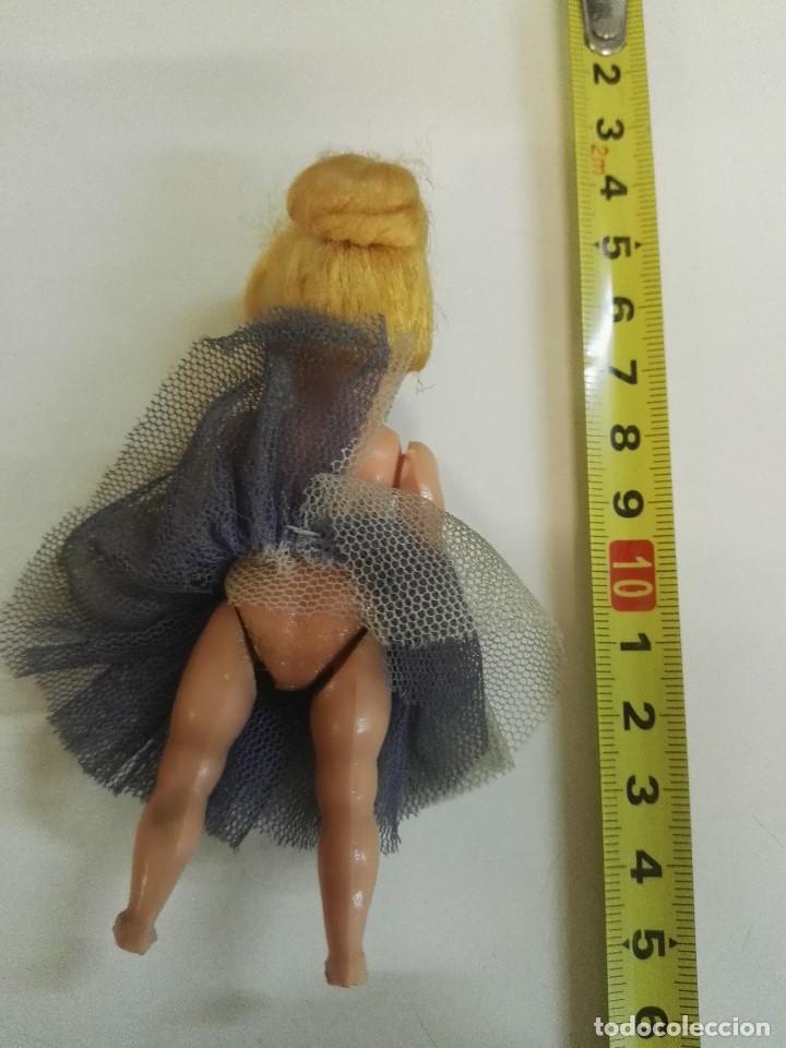 Mu&ntilde;ecas modernas: Mu&ntilde;eca bailarina antigua de celuloide - Foto 3