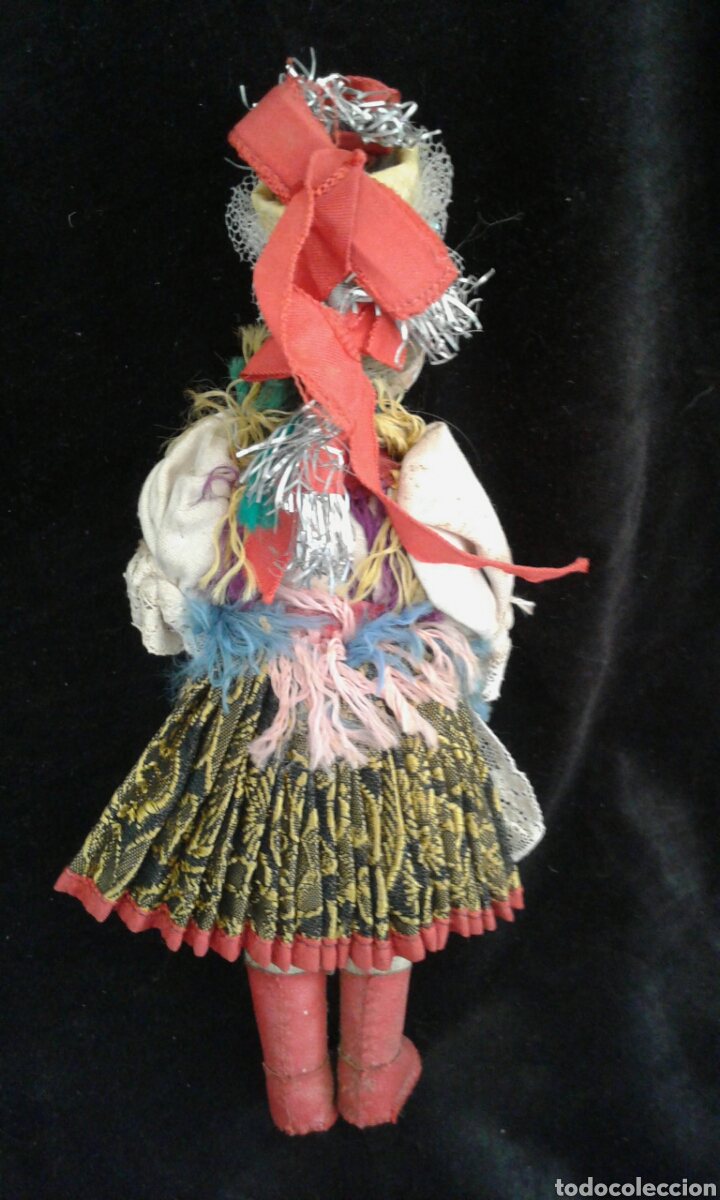 Mu&ntilde;ecas modernas: Curiosa y antigua mu&ntilde;eca sin rostro - Foto 3