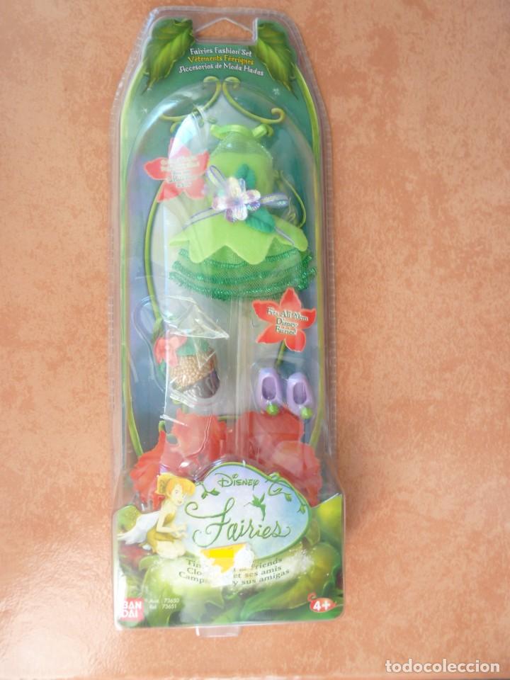Mu&ntilde;ecas modernas: Disney fairies. Conjunto Campanilla - Foto 2