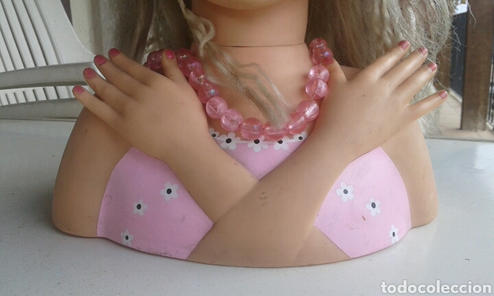 Mu&ntilde;ecas modernas: Busto mu&ntilde;eca maquillaje - Foto 2