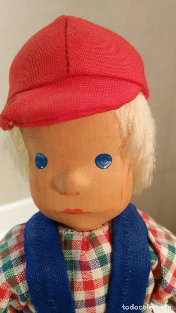 Mu&ntilde;ecas modernas: Mu&ntilde;eco Alem&aacute;n en madera - Foto 3
