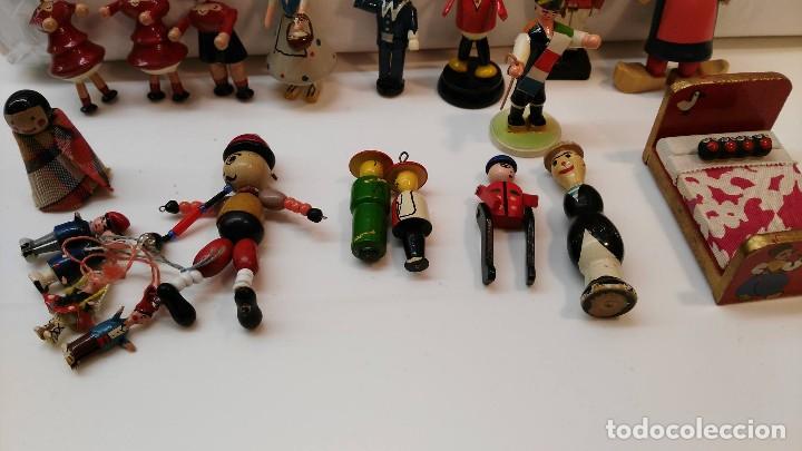 Mu&ntilde;ecas modernas: Lote de mu&ntilde;ecos de madera - Foto 2