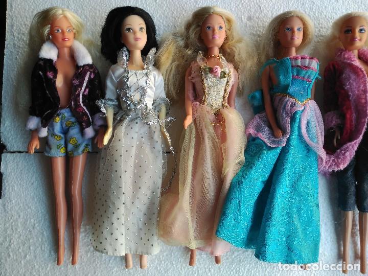 Mu&ntilde;ecas modernas: Lote de 7 mu&ntilde;ecas - Foto 2